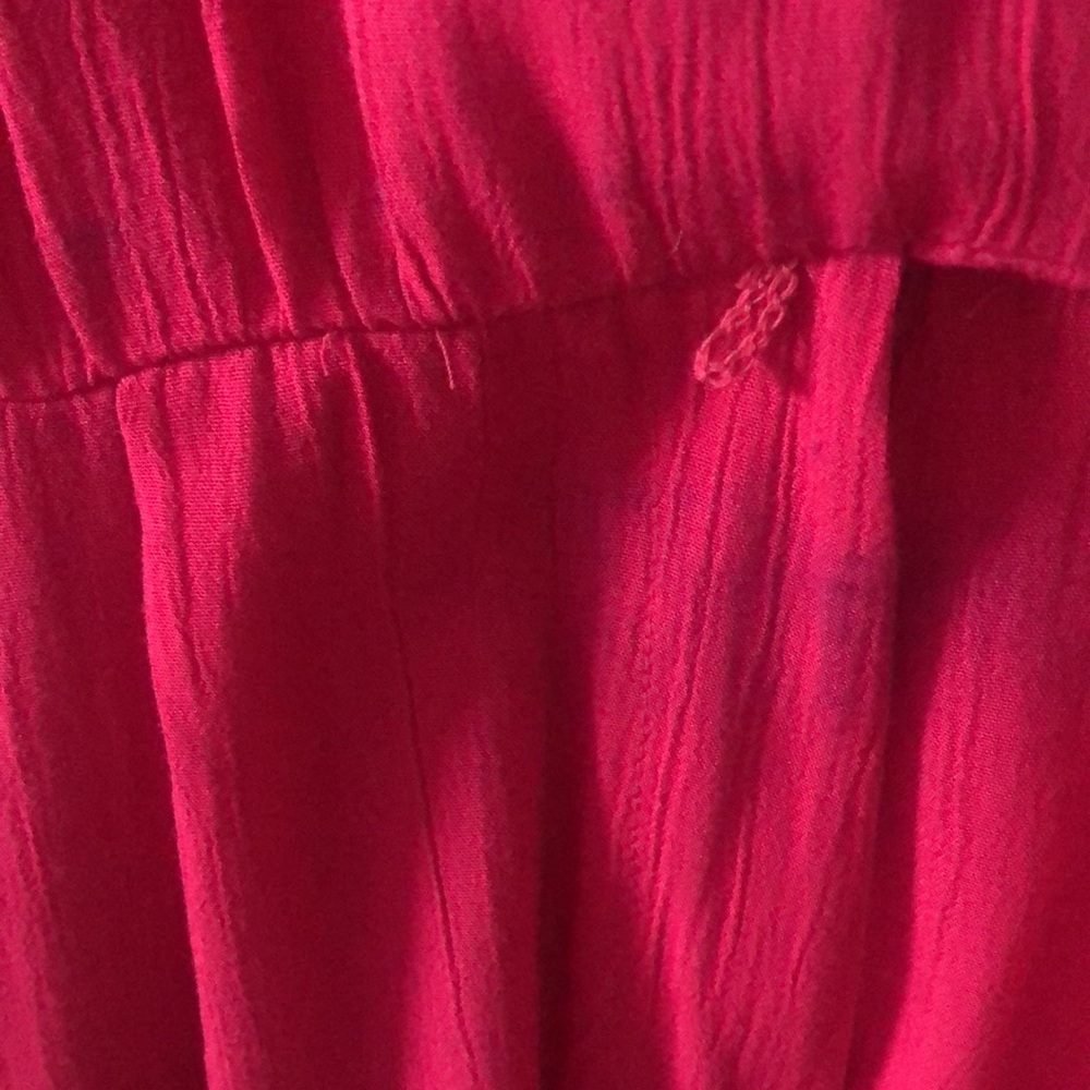 Vintage🥳2xHP🥳Jamie Brooke Fuschia Colored Romper - Picture 7 of 10